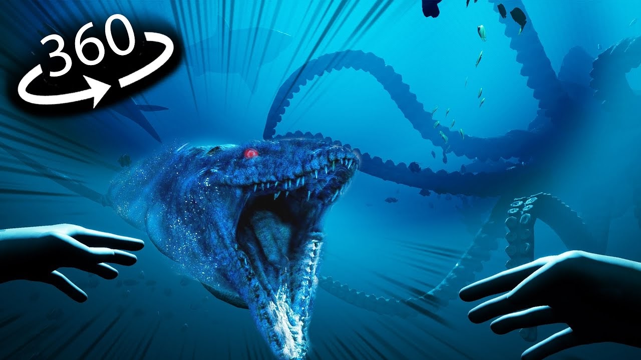 360&deg; VR - TERRIFYING Sea Creatures